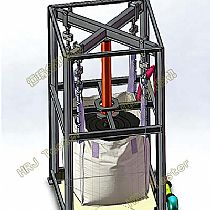 FIBC-300kN集装袋循环顶吊试验机(自动吸料)FIBCs Cyclic Top Lift Test Machine（auto feed）